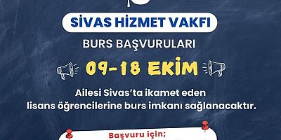 Sivaslı öğrencilere burs kapısı açıldı