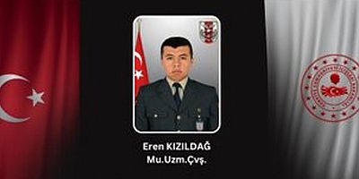 Uzman Çavuş Kızıldağ Şehit oldu